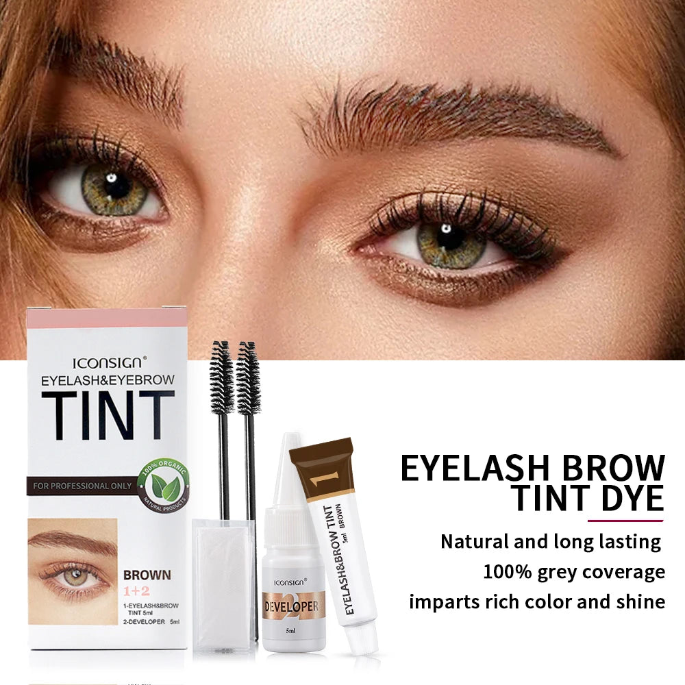 Eyelash and Eyebrow Dye Kit