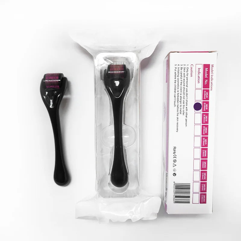 Derma Roller 540 Pins Microneedling Skin Rejuvenation Hair Growth