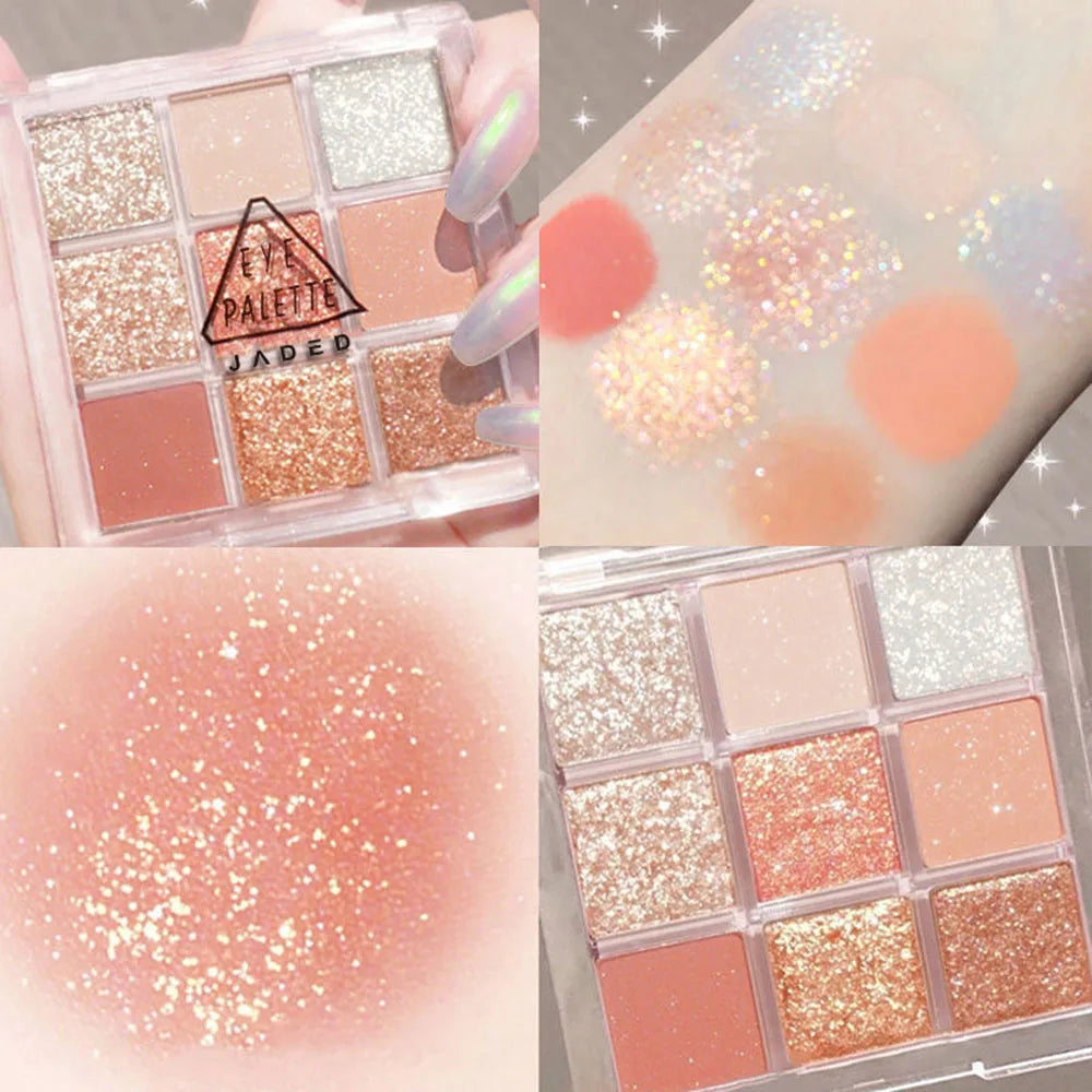 Nine-Color Eyeshadow Palette