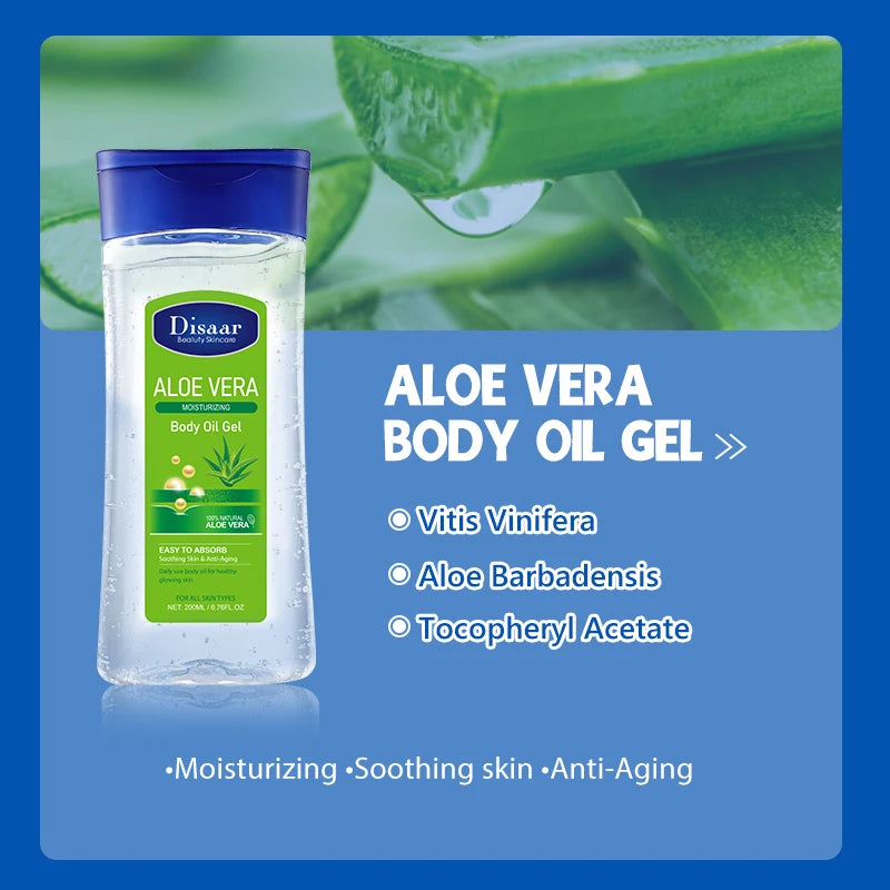 Disaar Aloe Vera Body Oil Gel