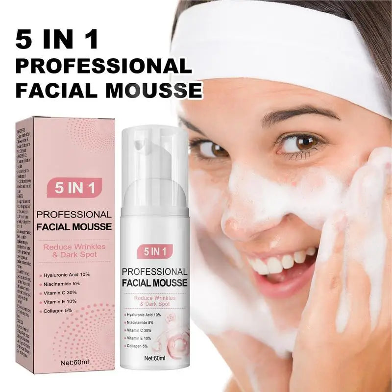Facial Foaming Cleanser Deep Cleansing Face Wash