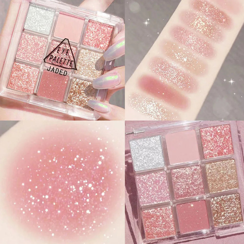 Nine-Color Eyeshadow Palette