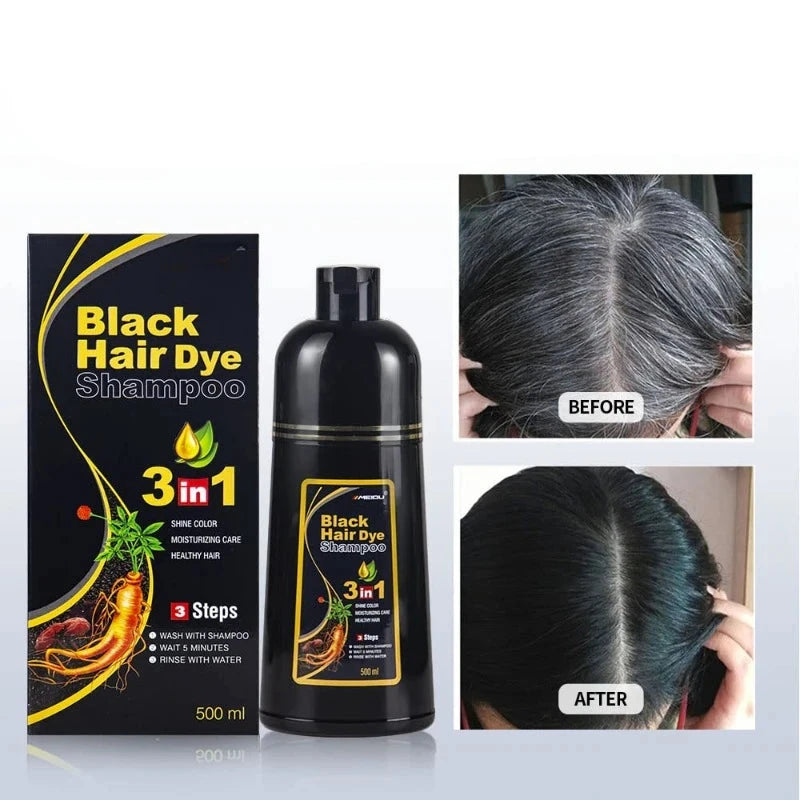 3-in-1 Hair Dye Shampoo