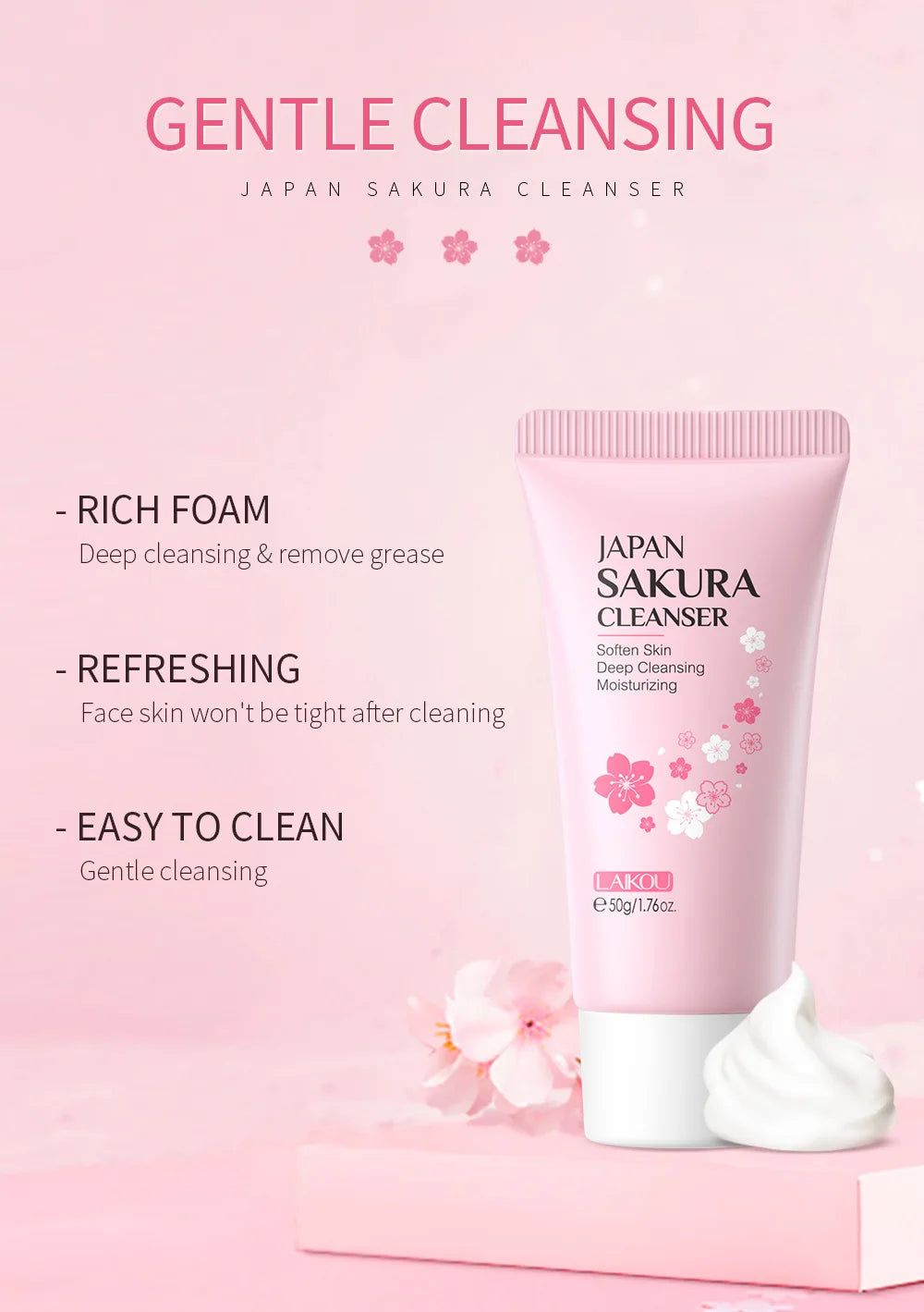 Facial Cleanser Foam Face Wash